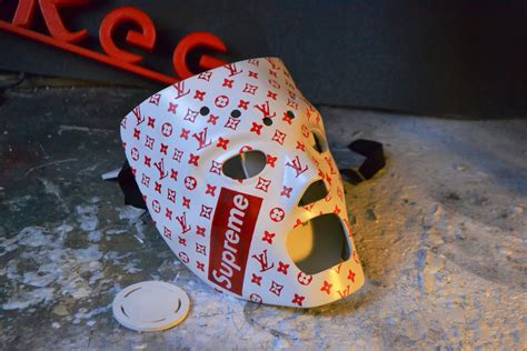 louis vuitton ski mask ebay|louis vuitton jason mask.